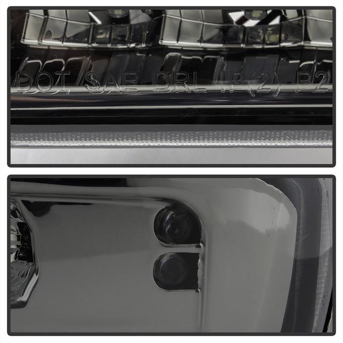 SPYDER xTune 99-06 GMC Sierra (Excl Denali) Full LED Bumper Lights - Smoke (CBL-GSI99-LED-SM) 9029332