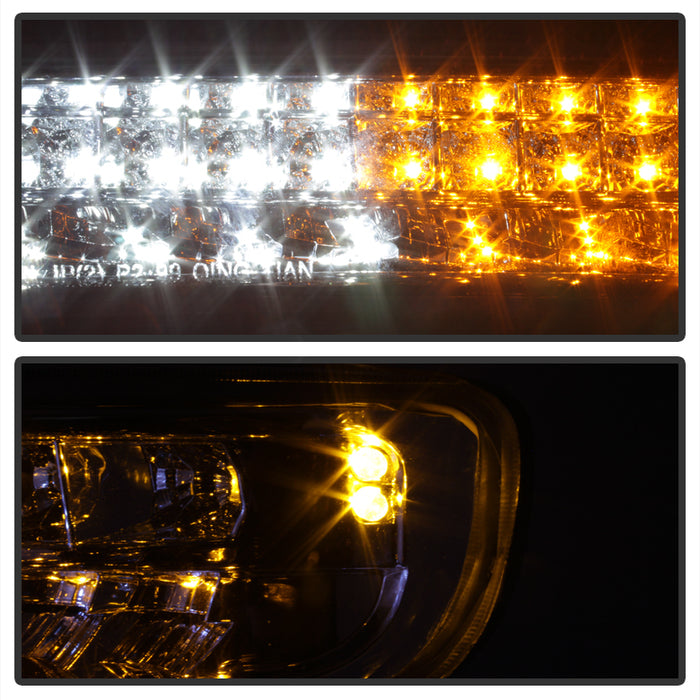 SPYDER xTune 99-06 GMC Sierra (Excl Denali) Full LED Bumper Lights - Smoke (CBL-GSI99-LED-SM) 9029332