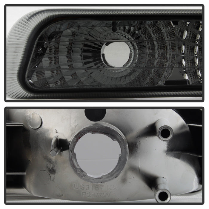 SPYDER Xtune Chevy Silverado 99-02 Amber Reflector Bumper Lights Smoke CBL-JH-CS99-AM-SM 5064288