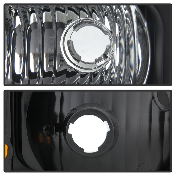 SPYDER Xtune Chevy Silverado 03-06 LED Bumper Lights Black CBL-JH-CSIL03-AM-BK 5079305