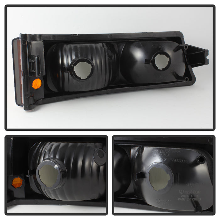 SPYDER Xtune Chevy Silverado 03-06 Bumper Lights Smoke CBL-JH-CSIL03-AM-SM 5079381