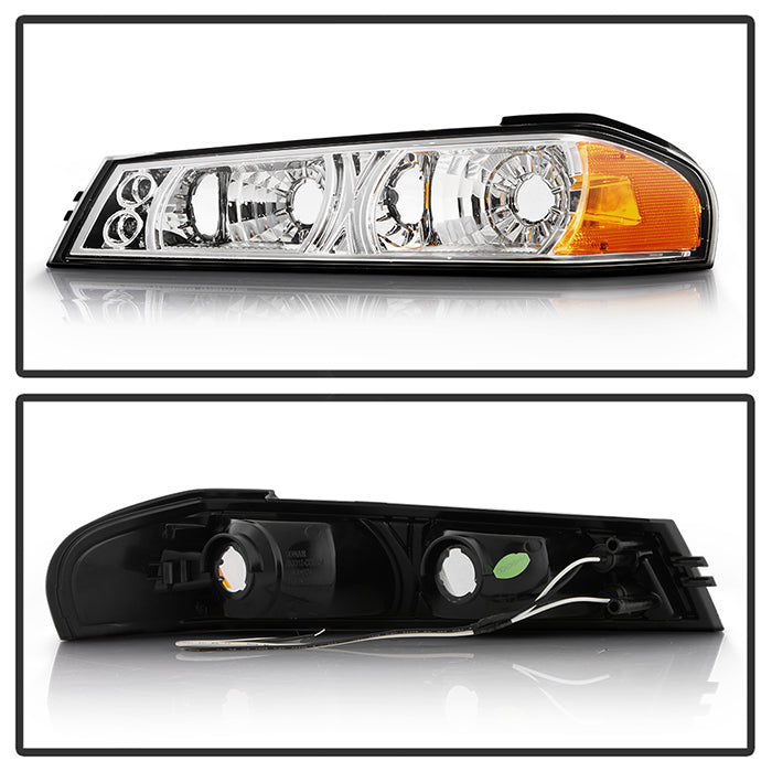 SPYDER Xtune Chevy Colorado 04-12 / GMC Canyon 04-12 Bumper Lights Chrome CBL-YD-CCO04-C 5074317