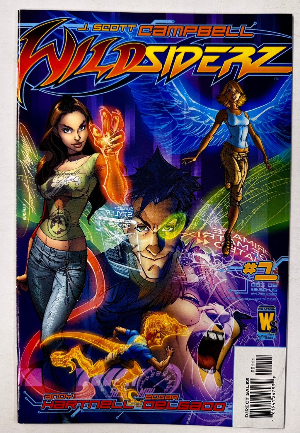 Wildsiderz #1 Team Cover (Wildstorm October 2005) J Scott Campbell