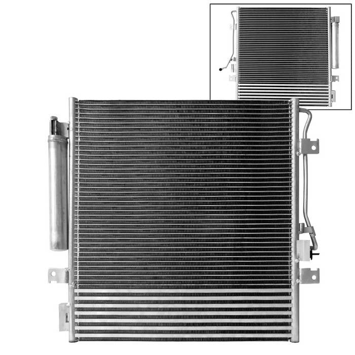 SPYDER xTune 07-11 Dodge Nitro / 08-12 Jeep Liberty A/C Condenser CH3030229 (CD-DG-7-3664) 9941177