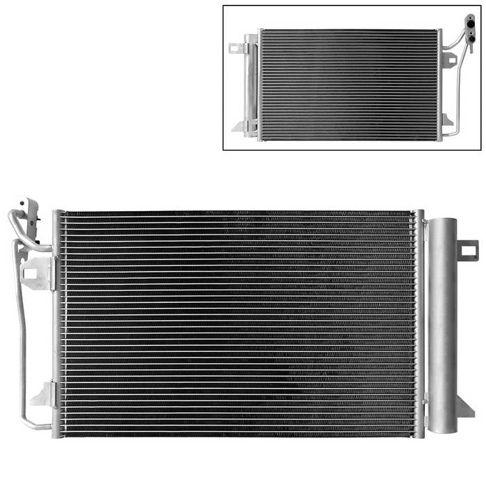 SPYDER xTune 10-12 Ford Fusion / 11-12 Lincoln MKZ A/C Condenser FO3030223 (CD-FD-7-3786) 9941269