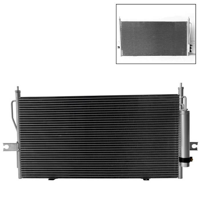 SPYDER xTune 03-04 Nissan Frontier / 03-04 Xterra A/C Condenser NI3030158 (CD-NS-7-3100) 9941498