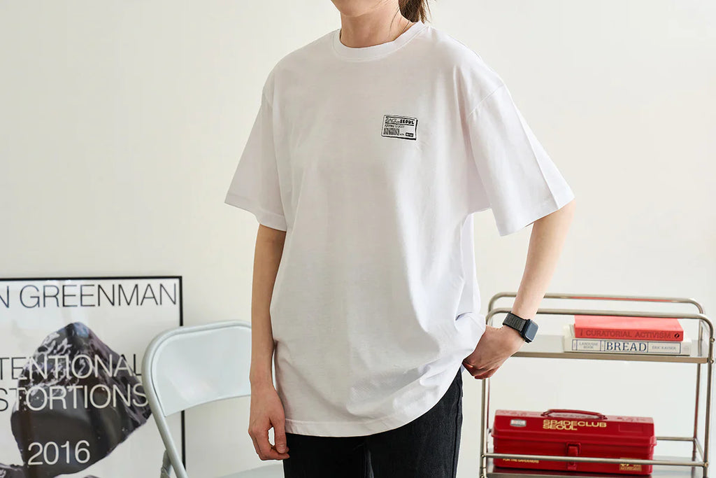 BT21 - Basic Short Sleeve Tshirt Seoul City Edition White