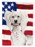 Chinese Crested Patriotic Garden Flag Mailbox Decorative Yard Banner Outside Patio Artwork for Flower Beds, Garden Size, Multicolor