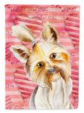 Yorkie Yorkshier Terrier Love Garden Flag Mailbox Decorative Yard Banner Outside Patio Artwork for Flower Beds, Garden Size, Multicolor