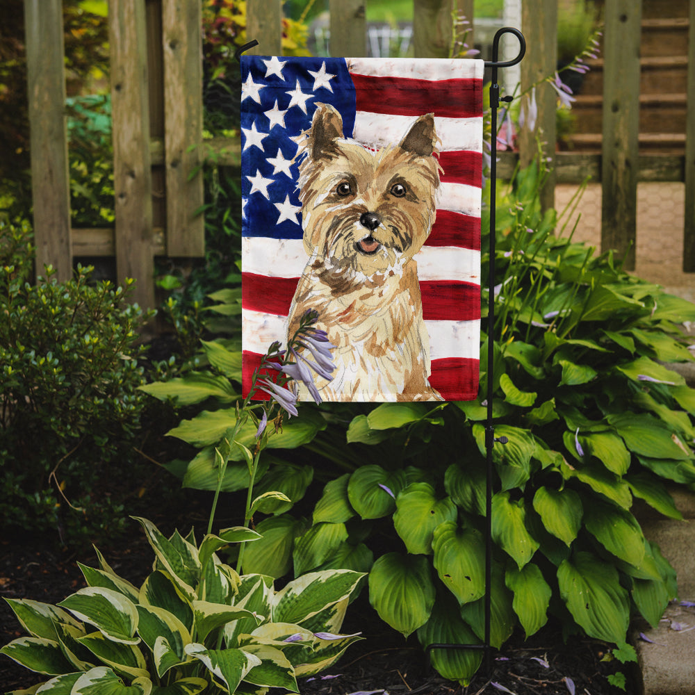 Patriotic USA Cairn Terrier Garden Flag Mailbox Decorative Yard Banner Outside Patio Artwork for Flower Beds, Garden Size, Multicolor