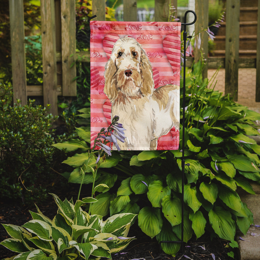 Love a Spinone Italiano Garden Flag Mailbox Decorative Yard Banner Outside Patio Artwork for Flower Beds, Garden Size, Multicolor
