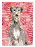 Love a Irish Wolfhound Garden Flag Mailbox Decorative Yard Banner Outside Patio Artwork for Flower Beds, Garden Size, Multicolor