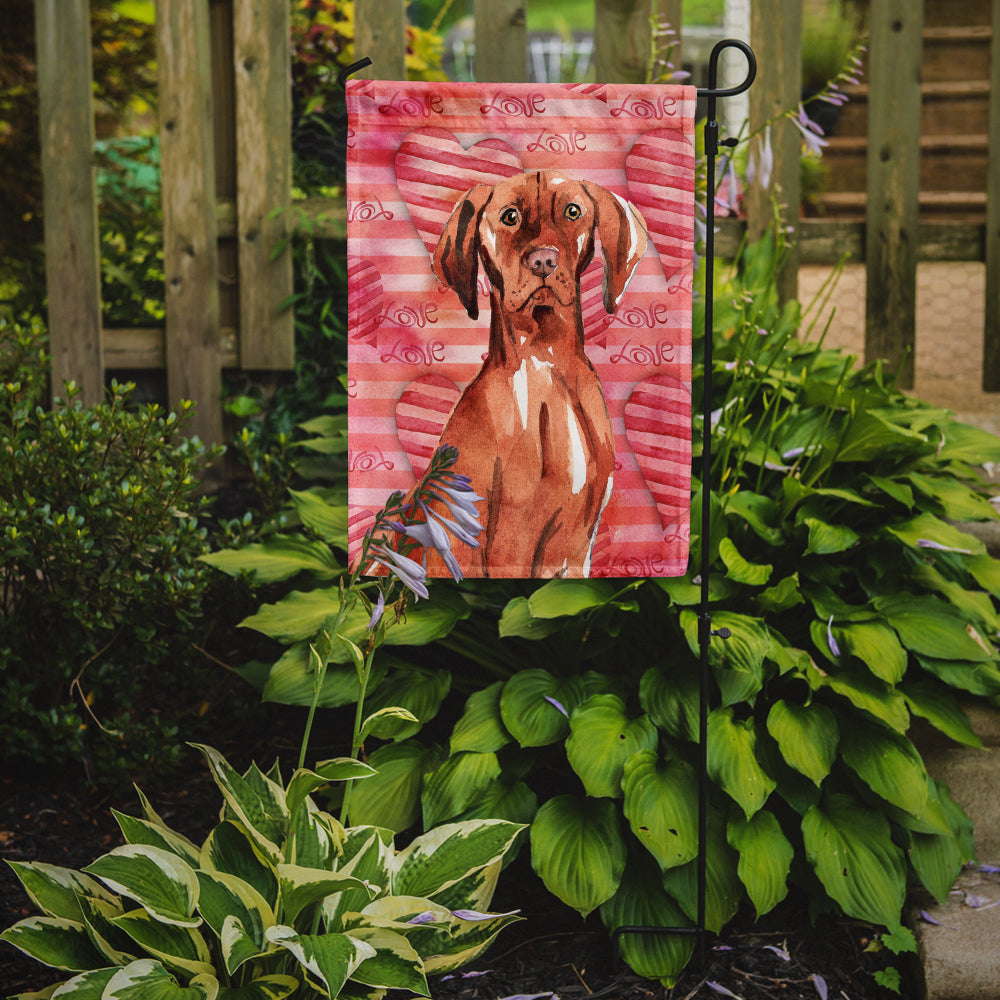 Love a Vizsla Garden Flag Mailbox Decorative Yard Banner Outside Patio Artwork for Flower Beds, Garden Size, Multicolor