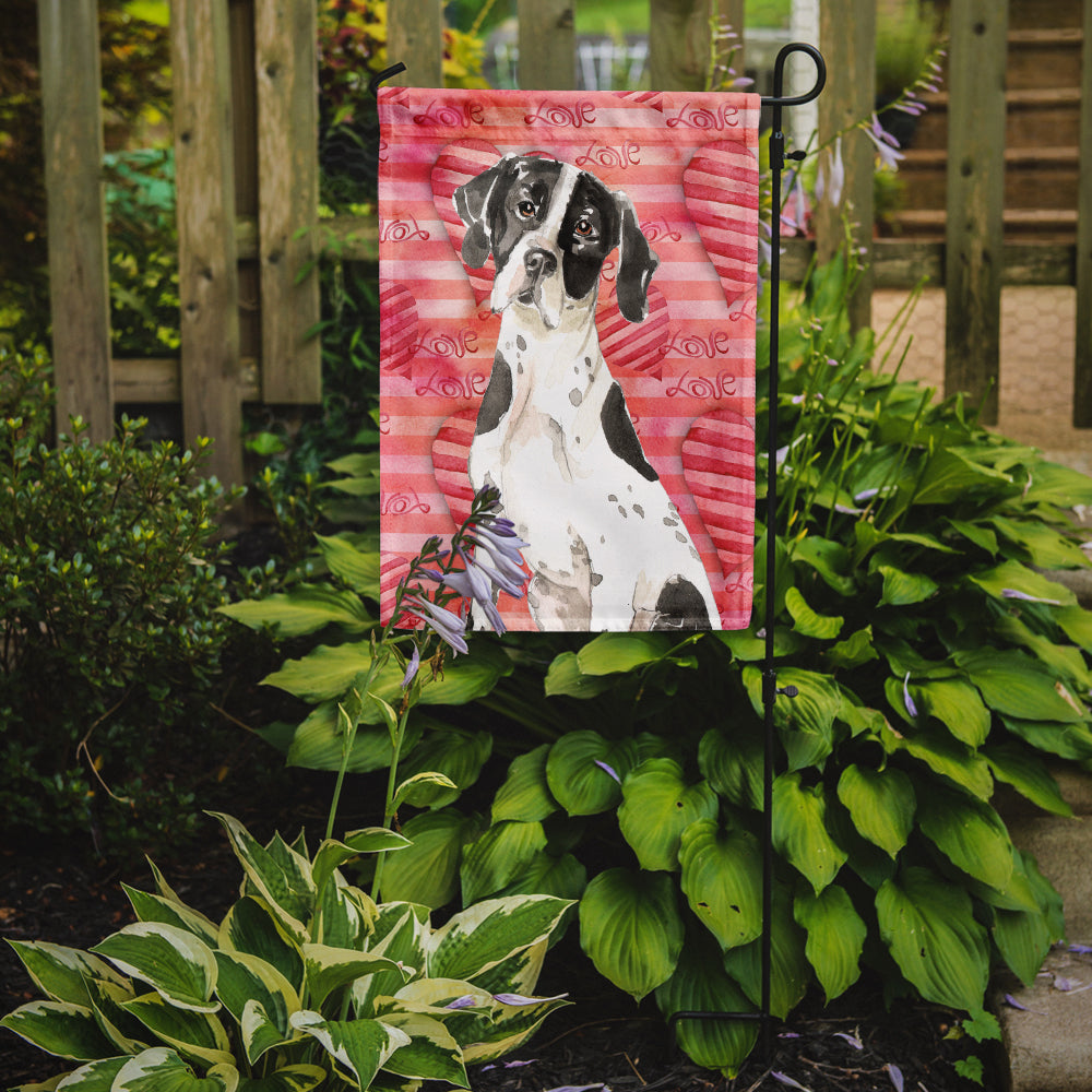 Love a English Pointer Garden Flag Mailbox Decorative Yard Banner Outside Patio Artwork for Flower Beds, Garden Size, Multicolor