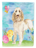 Easter Eggs Spinone Italiano Garden Flag Mailbox Decorative Yard Banner Outside Patio Artwork for Flower Beds, Garden Size, Multicolor