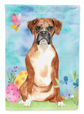 Easter Eggs Boxer Garden Flag Mailbox Decorative Yard Banner Outside Patio Artwork for Flower Beds, Garden Size, Multicolor