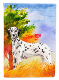 Fall Dalmatian Garden Flag Mailbox Decorative Yard Banner Outside Patio Artwork for Flower Beds, Garden Size, Multicolor