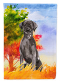 Fall Black Labrador Retriever Garden Flag Mailbox Decorative Yard Banner Outside Patio Artwork for Flower Beds, Garden Size, Multicolor