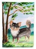 Under the Tree Chihuahua Garden Flag Mailbox Decorative Yard Banner Outside Patio Artwork for Flower Beds, Garden Size, Multicolor