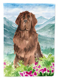 Mountain Flowers Newfoundland Garden Flag Mailbox Decorative Yard Banner Outside Patio Artwork for Flower Beds, Garden Size, Multicolor