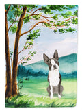 Under the Tree Boston Terrier Garden Flag Mailbox Decorative Yard Banner Outside Patio Artwork for Flower Beds, Garden Size, Multicolor