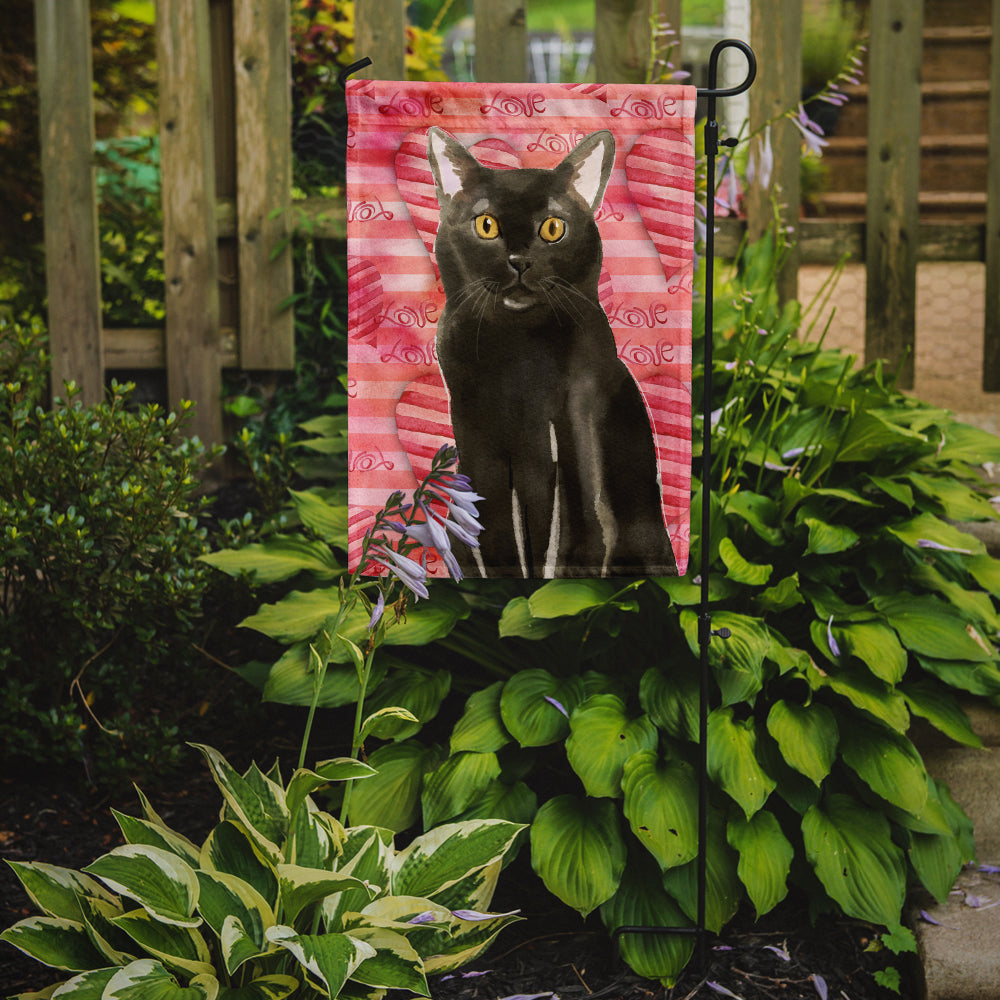 Bombay Cat Love Garden Flag Mailbox Decorative Yard Banner Outside Patio Artwork for Flower Beds, Garden Size, Multicolor