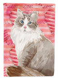 Siberian Cat Love Garden Flag Mailbox Decorative Yard Banner Outside Patio Artwork for Flower Beds, Garden Size, Multicolor