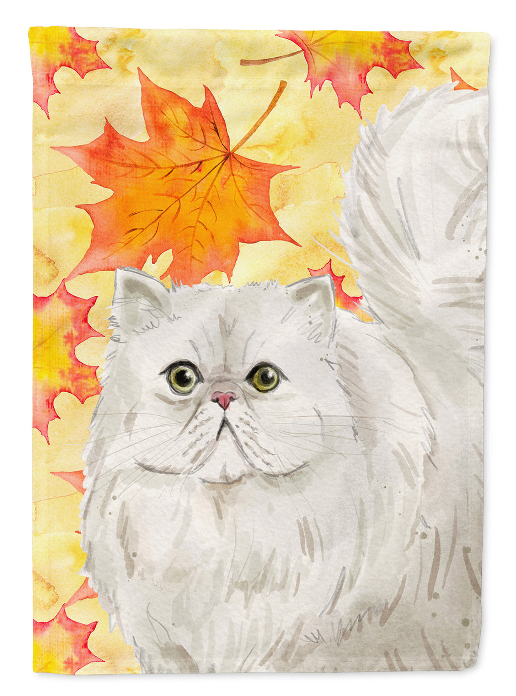Persian Fall Leaves Garden Flag Mailbox Decorative Yard Banner Outside Patio Artwork for Flower Beds, Garden Size, Multicolor