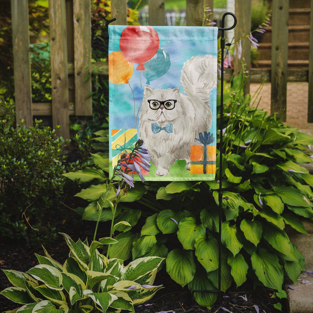Persian Happy Birthday Garden Flag Mailbox Decorative Yard Banner Outside Patio Artwork for Flower Beds, Garden Size, Multicolor