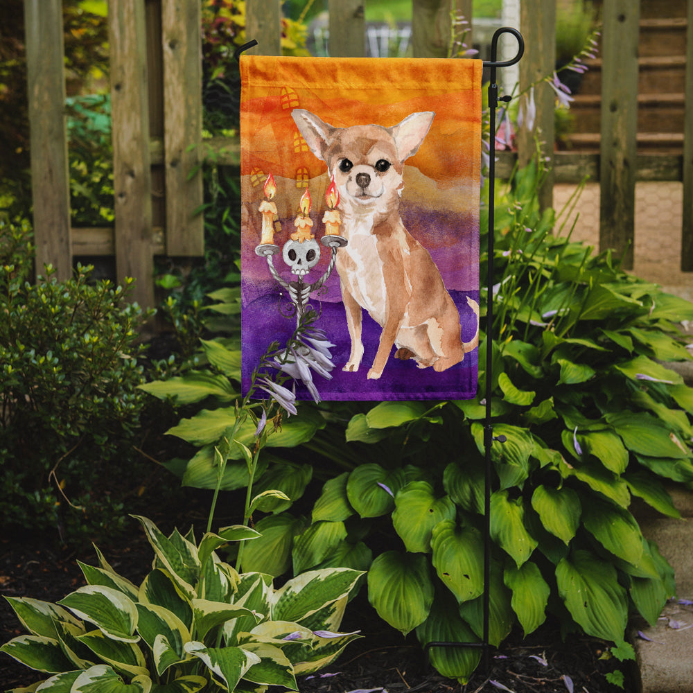 Halloween Chihuahua Garden Flag Mailbox Decorative Yard Banner Outside Patio Artwork for Flower Beds, Garden Size, Multicolor