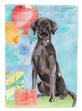 Happy Birthday Black Labrador Retriever Garden Flag Mailbox Decorative Yard Banner Outside Patio Artwork for Flower Beds, Garden Size, Multicolor