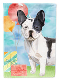 Happy Birthday French Bulldog Garden Flag Mailbox Decorative Yard Banner Outside Patio Artwork for Flower Beds, Garden Size, Multicolor