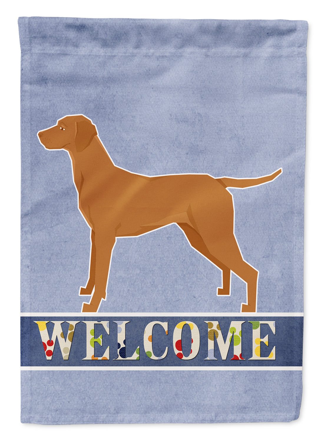 Vizsla Welcome Garden Flag Mailbox Decorative Yard Banner Outside Patio Artwork for Flower Beds, Garden Size, Multicolor