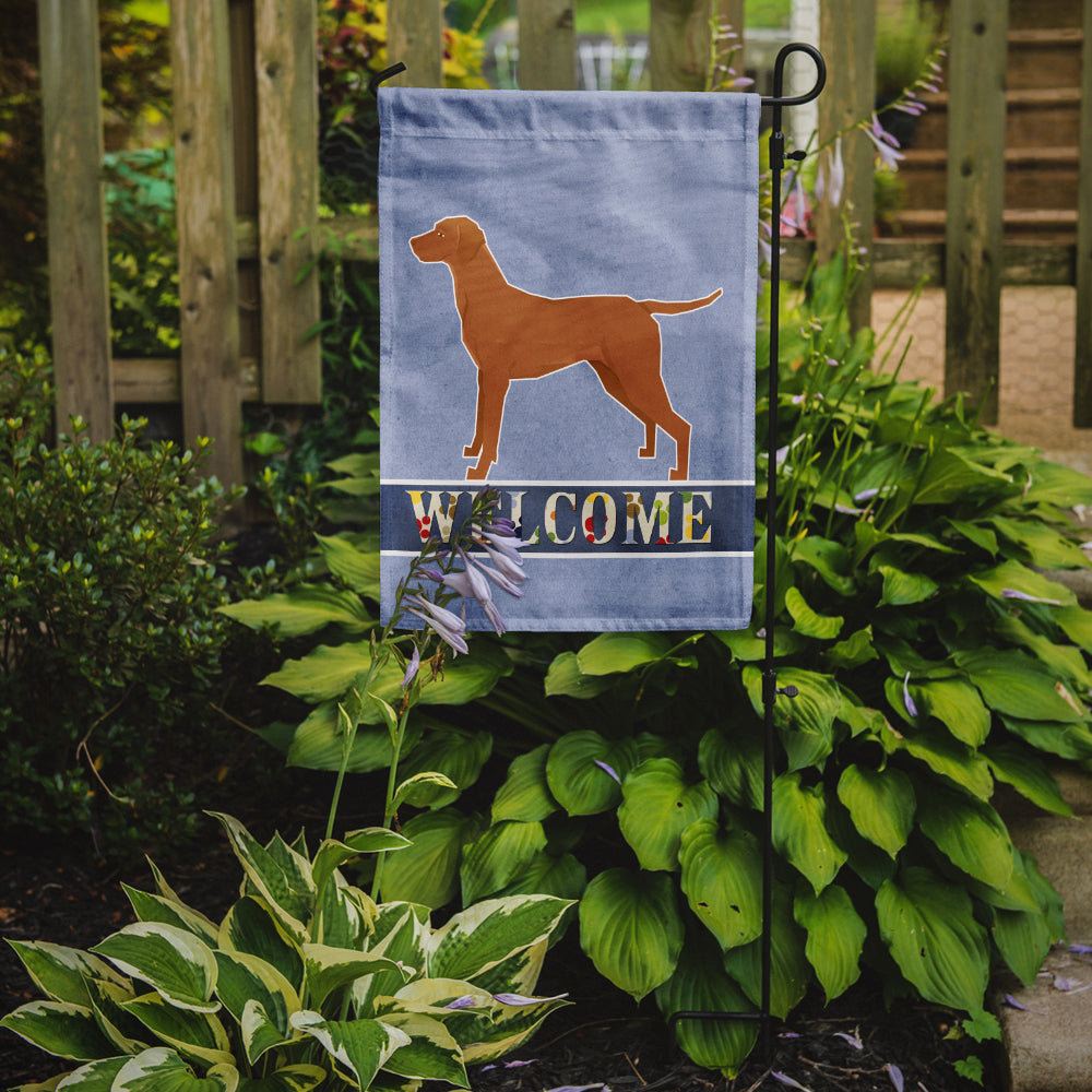 Vizsla Welcome Garden Flag Mailbox Decorative Yard Banner Outside Patio Artwork for Flower Beds, Garden Size, Multicolor