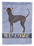 Argentine Pila Dog Welcome Garden Flag Mailbox Decorative Yard Banner Outside Patio Artwork for Flower Beds, Garden Size, Multicolor