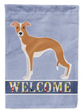 Italian Greyhound Welcome Garden Flag Mailbox Decorative Yard Banner Outside Patio Artwork for Flower Beds, Garden Size, Multicolor