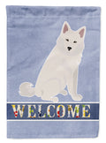 Danish Spitz Welcome Garden Flag Mailbox Decorative Yard Banner Outside Patio Artwork for Flower Beds, Garden Size, Multicolor
