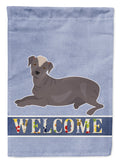 Ecuadorian Hairless Dog Welcome Garden Flag Mailbox Decorative Yard Banner Outside Patio Artwork for Flower Beds, Garden Size, Multicolor