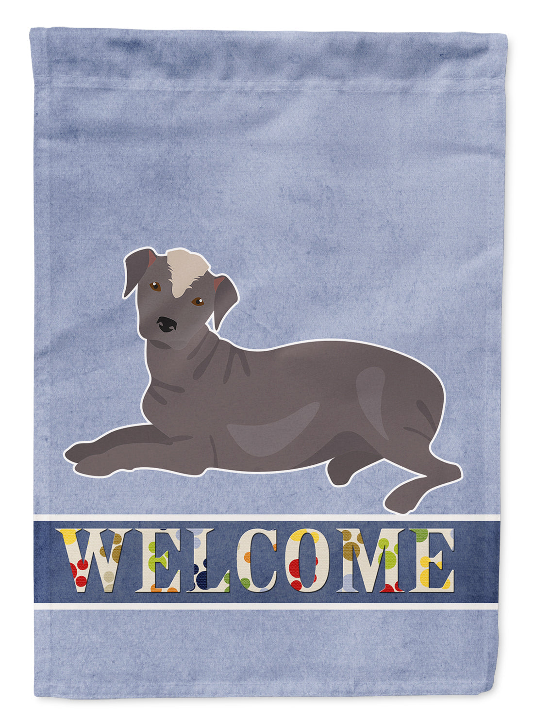 Ecuadorian Hairless Dog Welcome Garden Flag Mailbox Decorative Yard Banner Outside Patio Artwork for Flower Beds, Garden Size, Multicolor
