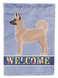 Akita Shepherd Welcome Garden Flag Mailbox Decorative Yard Banner Outside Patio Artwork for Flower Beds, Garden Size, Multicolor