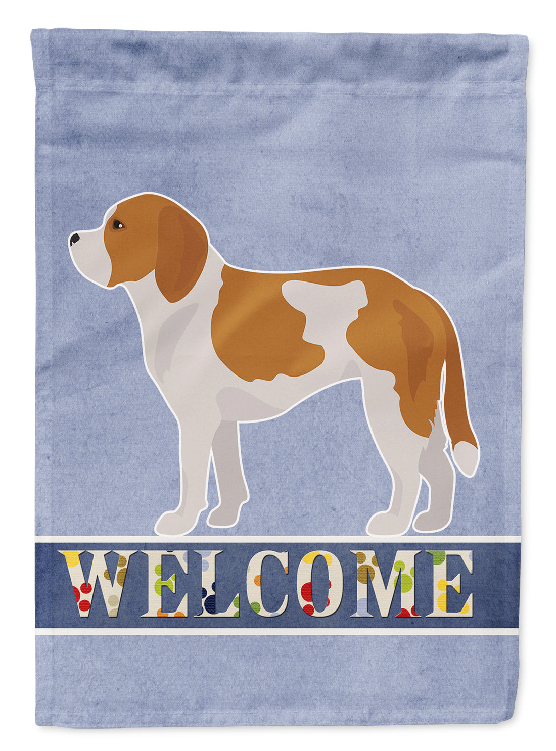 Beaglier #1 Welcome Garden Flag Mailbox Decorative Yard Banner Outside Patio Artwork for Flower Beds, Garden Size, Multicolor