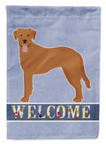 Goldador Welcome Garden Flag Mailbox Decorative Yard Banner Outside Patio Artwork for Flower Beds, Garden Size, Multicolor