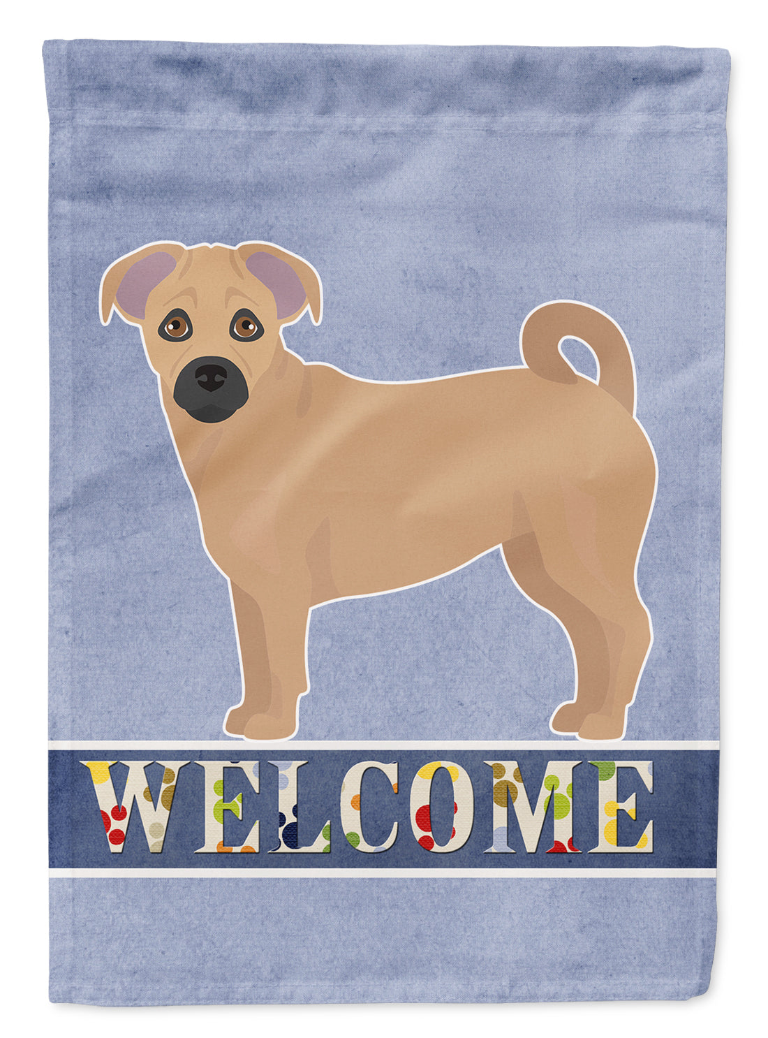 Tan Jug Welcome Garden Flag Mailbox Decorative Yard Banner Outside Patio Artwork for Flower Beds, Garden Size, Multicolor