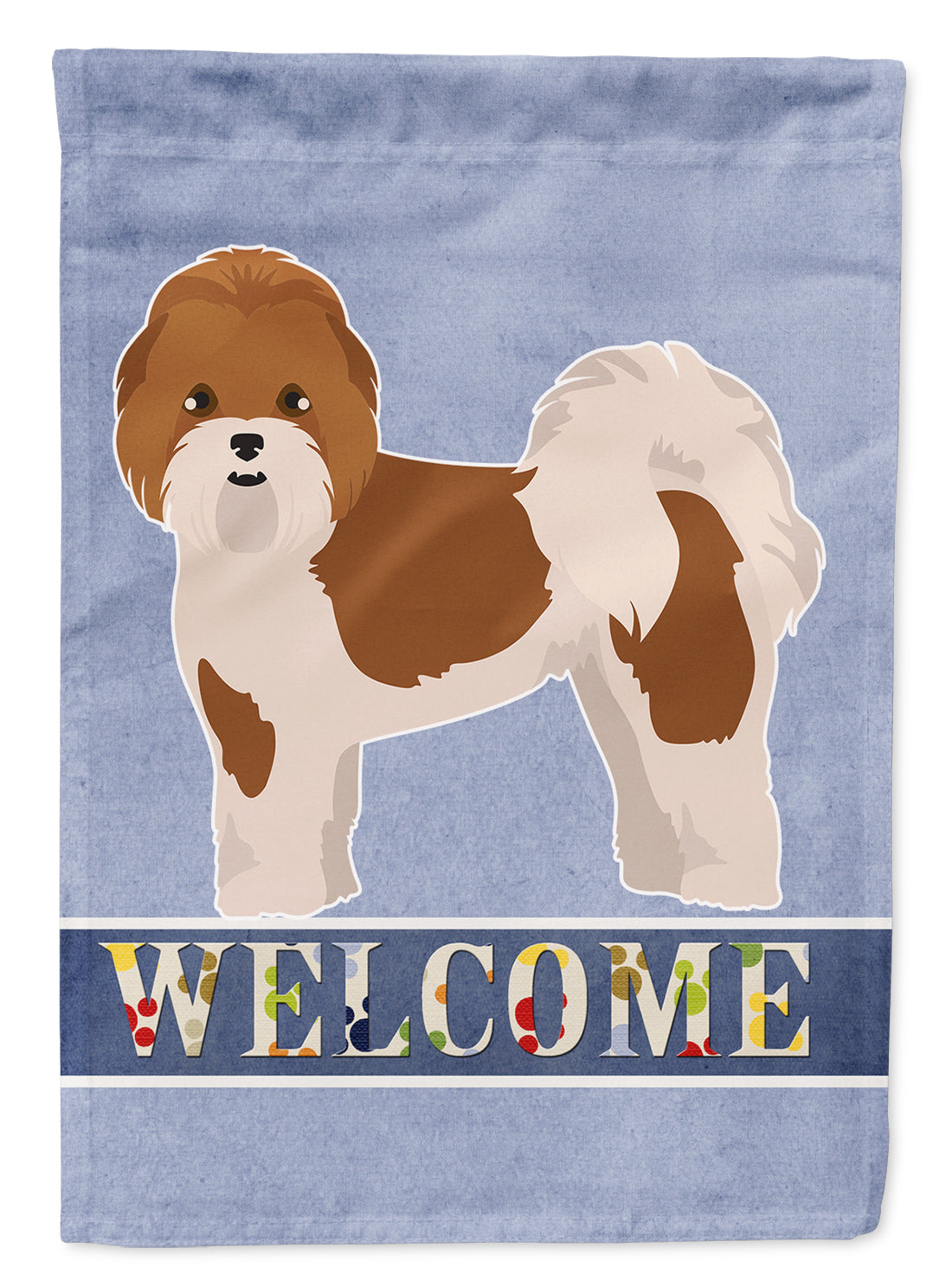 Mal-Shi Welcome Garden Flag Mailbox Decorative Yard Banner Outside Patio Artwork for Flower Beds, Garden Size, Multicolor