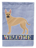 Shepherd Pit Mix #2 Welcome Garden Flag Mailbox Decorative Yard Banner Outside Patio Artwork for Flower Beds, Garden Size, Multicolor