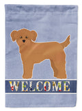 Shi Chi Welcome Garden Flag Mailbox Decorative Yard Banner Outside Patio Artwork for Flower Beds, Garden Size, Multicolor