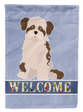 Shi Chi #3 Welcome Garden Flag Mailbox Decorative Yard Banner Outside Patio Artwork for Flower Beds, Garden Size, Multicolor
