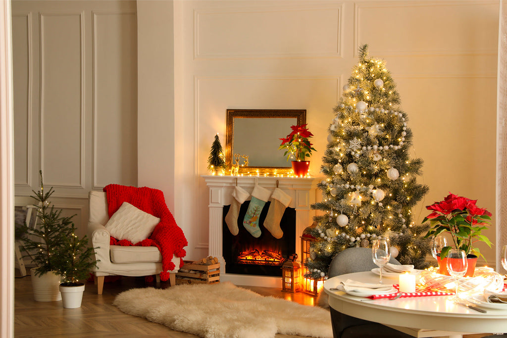 Norwich Canary Merry Christmas Holiday Stocking Double-Sided Print, Polyester Suede,11x18, Made in USA