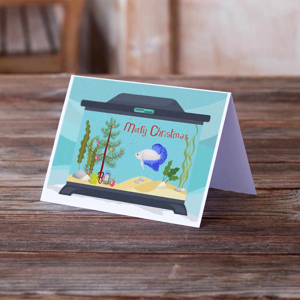 Plakat Betta Merry Christmas Greeting Cards Pack of 8 Blank Cards with Envelopes Whimsical A7 Size 5x7