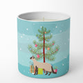 Colorpoint Longhair Cat Christmas Decorative Soy Candle Nature Soy Wax Essential Oil Home Decor Ideal for Bedroom Kitchen Bath Office Gift, 10 oz